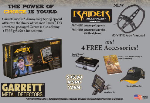 Garrett Spring Special